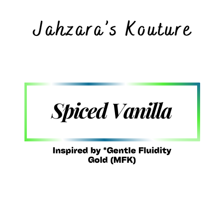 Spiced Vanilla -Inspired by Gentle Fluidity Gold (Maison Francis Kurkjian)