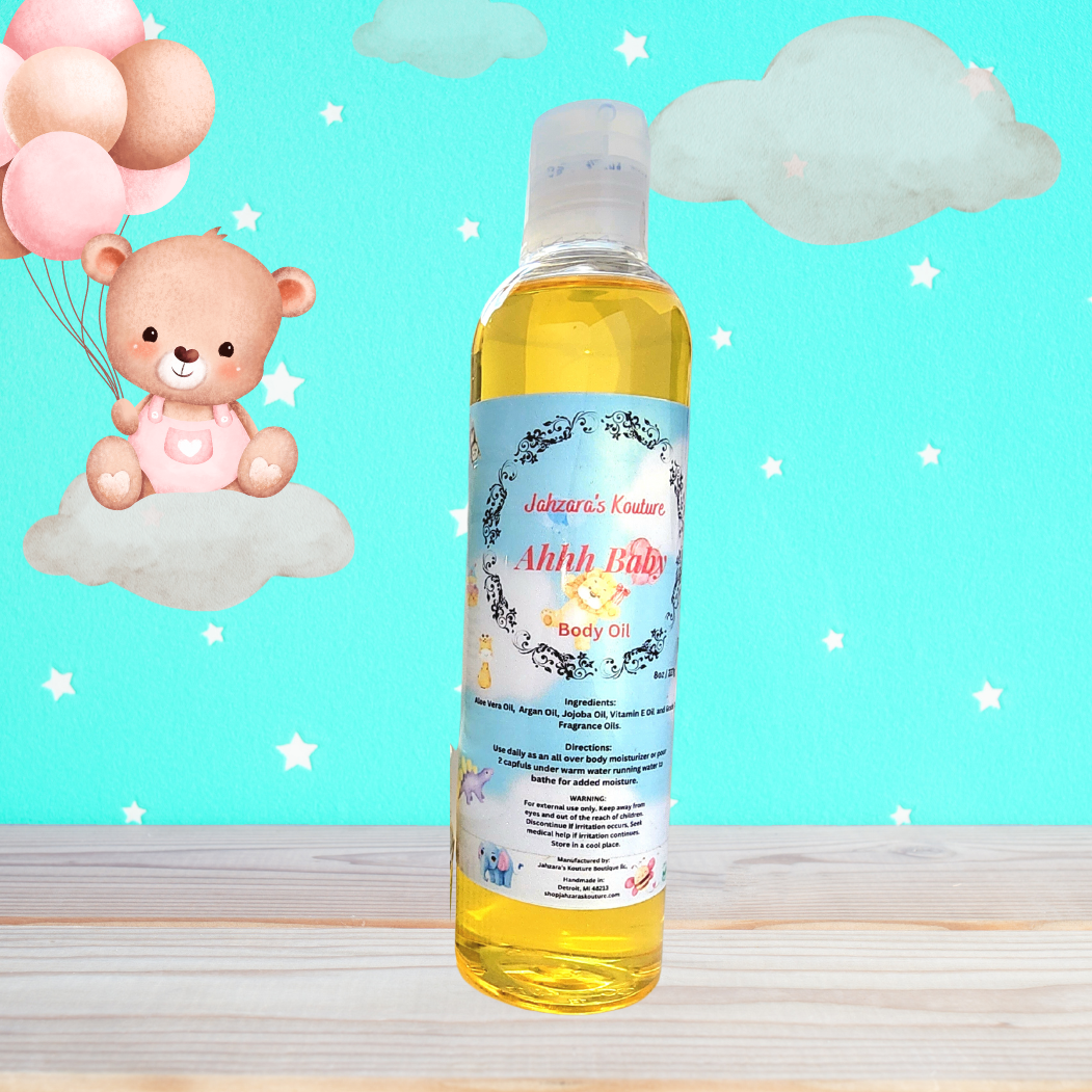 Ahhh Baby Body Oil