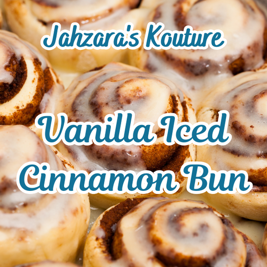 Vanilla Iced Cinnamon Bun