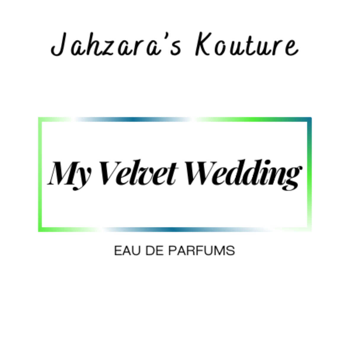 My Velvet Wedding