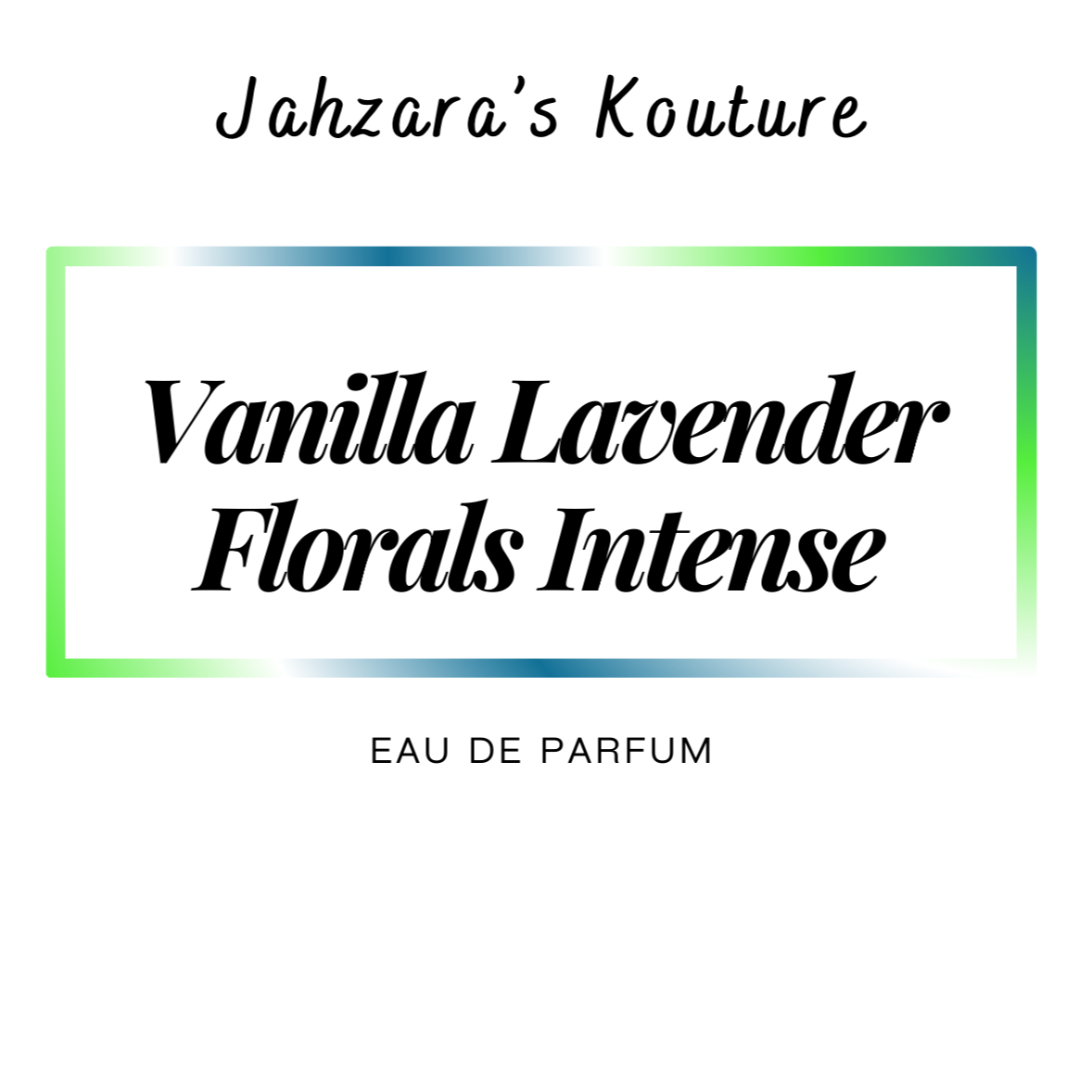 Vanilla Lavender Florals Intense